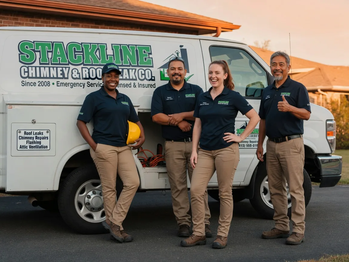 Chimney flashing repair company in Harper, IA